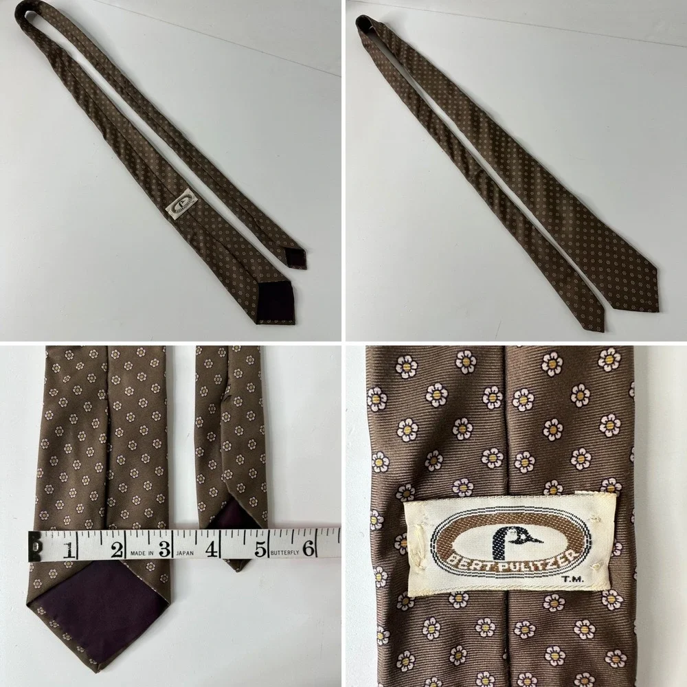 7 Vintage Mens Silk Neck Ties Nino Cerruti Stafford Isaac Zelcer Paisley Floral